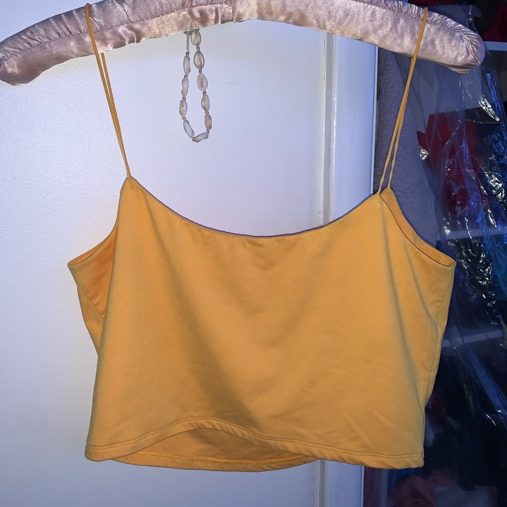 Yellow tank top from garage💌